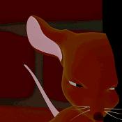 A desperate mouse ion for food draws near,
Henry the mouse has to brave the dangers of scavenging for food in the human’s dining room where a cat awaits.